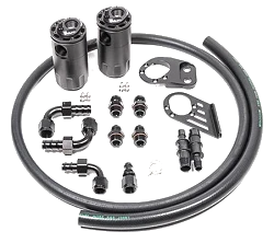 Dual Catch Can Kit for Ford Fiesta ST Fluid Lock Radium Engineering