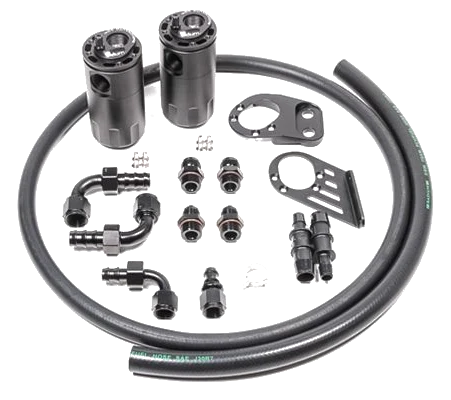 Dual Catch Can Kit for Ford Fiesta ST Fluid Lock Radium Engineering