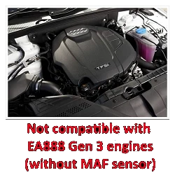 Dedykowany układ dolotowy MST Performance Audi A4 B8 A5 8T 1.8 TFSI EA888 Gen 1-2