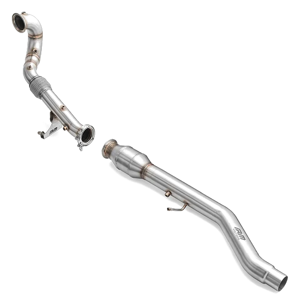 Downpipe z tłumikiem RM Motors do Volkswagen Arteon 2.0 TSI  - PROM.213520+213521S