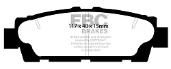 DP875 Klocki hamulcowe ULTIMAX2 EBC Brakes Lexus LS400 XF10