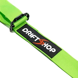 Pasy bezpieczeństwa DriftShop 6 Punktowe FIA 8853 Zielone Fluo