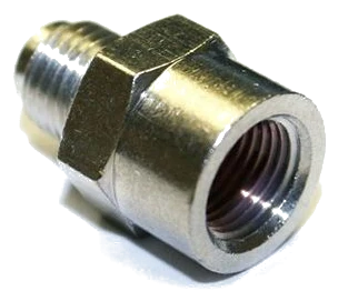 Remote Mount Gauge Fitting 1/8 NPT to 3 AN Nitrous Express NX 16186