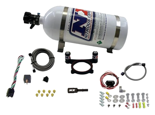 Plate System with 10Lb Bottle for Ford Coyote 5.0L / Godzilla 7.3 Nitrous Express NX 20948-10