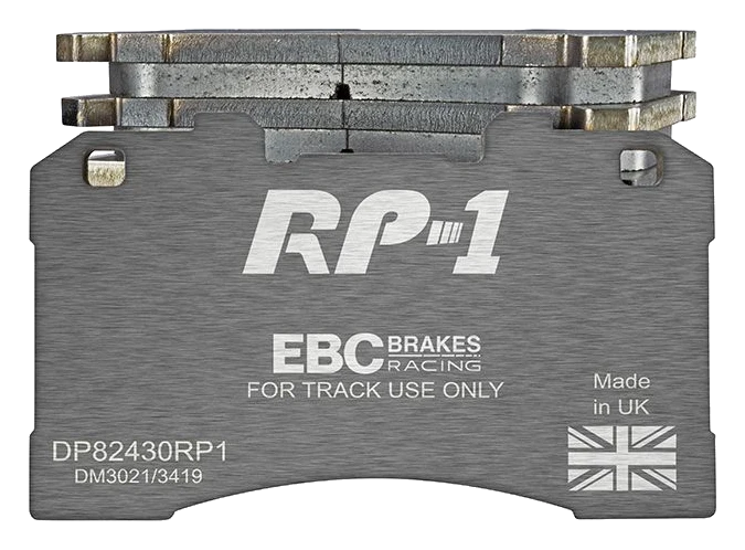 DP82430RP1 Sportowe klocki hamulcowe RP-1 Racing EBC Brakes Toyota GR Yaris Yaris GR Toyota GR Corolla