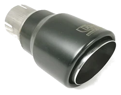 Uniwersalna końcówka tłumika okrągła 90mm długość 120mm średnica montażowa 65mm - NBLS1-90RS/65