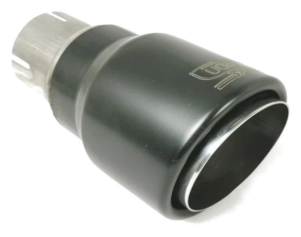 Uniwersalna końcówka tłumika okrągła 90mm długość 120mm średnica montażowa 65mm - NBLS1-90RS/65