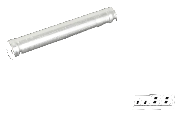 Rura aluminiowa 100mm 0,875" (22mm)