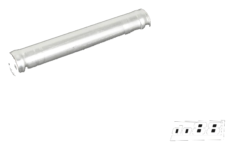 Rura aluminiowa 100mm 0,5" (12,7mm)