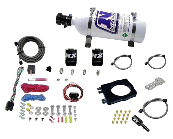 90mm Hemi Plate System (50-400Hp) with 5Lb Bottle Nitrous Express NX 20990-05