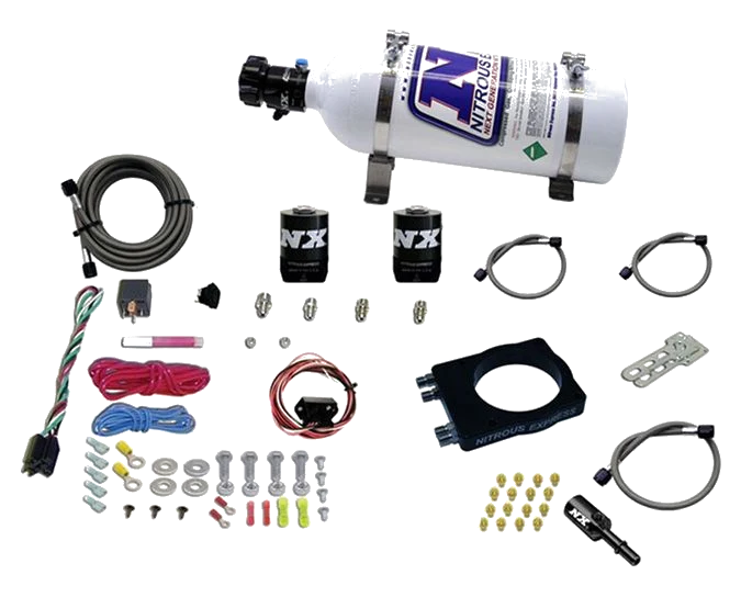 90mm Hemi Plate System (50-400Hp) with 5Lb Bottle Nitrous Express NX 20990-05