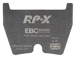 DP81513RPX Sportowe klocki hamulcowe RP-X Racing EBC Brakes Audi R8 RS3 8V RS4 B7 RS4 B8 RS5 B8 RS6 C5 RSQ3 8U TTRS quattro 8S LAMBORGHINI Gallardo Murcielago Volkswagen Phaeton Audi RS3 RS4