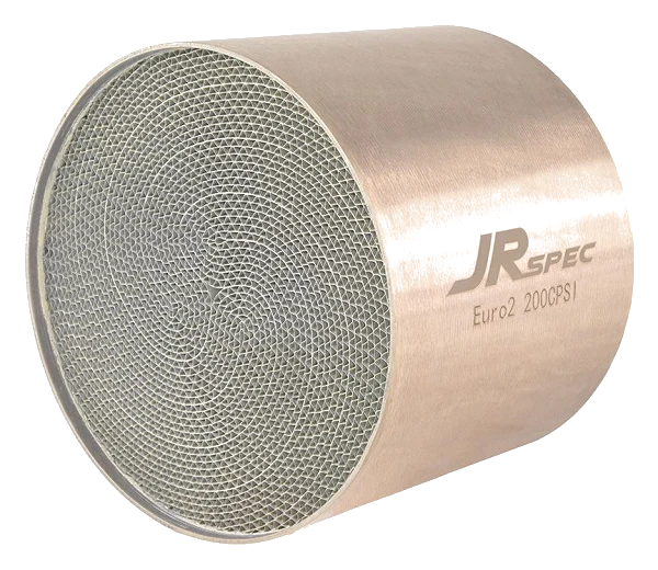 Wkład Katalizatora Benzyna / LPG Sportowy JRspec Długość 100mm Euro 2 200 CPSI Średnica 120mm