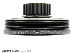 Koło pasowe z tłumikiem drgań ATI Super Damper 918250 Mitsubishi Evo 8 - 4G63
