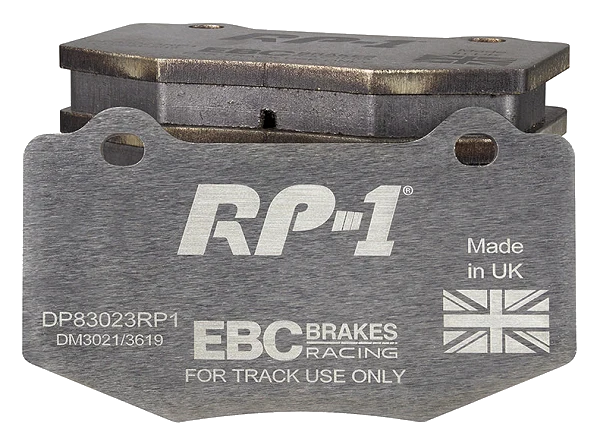 DP83023RP1 Sportowe klocki hamulcowe RP-1 Racing EBC Brakes Chevrolet Corvette C7 Stingray Chevrolet Camaro 6th Gen Corvette C7 Stingray Z51 Cadillac ATS-V Camaro 6th Gen SS Corvette C7 Gran