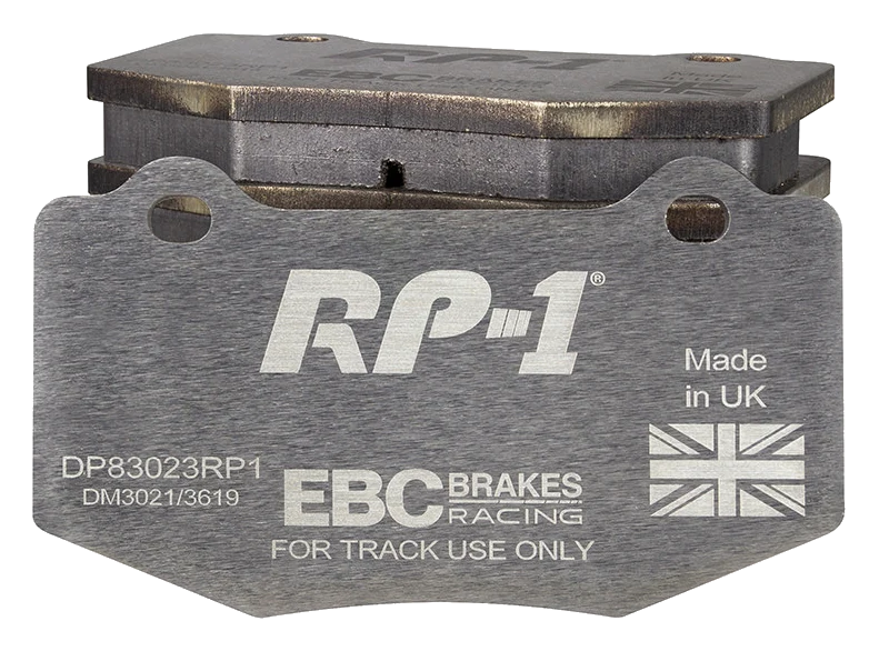 DP83023RP1 Sportowe klocki hamulcowe RP-1 Racing EBC Brakes Chevrolet Corvette C7 Stingray Chevrolet Camaro 6th Gen Corvette C7 Stingray Z51 Cadillac ATS-V Camaro 6th Gen SS Corvette C7 Gran