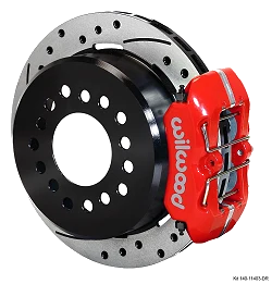 Wilwood 140-11403 Zestaw Hamulców Tylnych Forged Dynapro Low-Profile Wiercony Czerwony