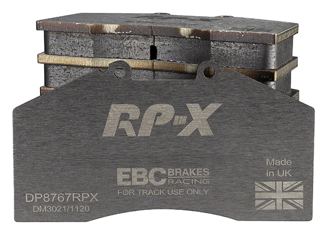 DP8767RPX Sportowe klocki hamulcowe RP-X Racing EBC Brakes Porsche 928 944 959 Porsche 911 964 911 993 928 944 968 911 964 Carrera RS 911 993 Carrera 911 993 Carrera Targa 911 993 Carrera 4