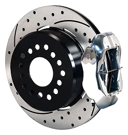 Wilwood 140-7141-DP Forged Dynalite Zestaw hamulcowy tylny 12.19 wiercony polerowany