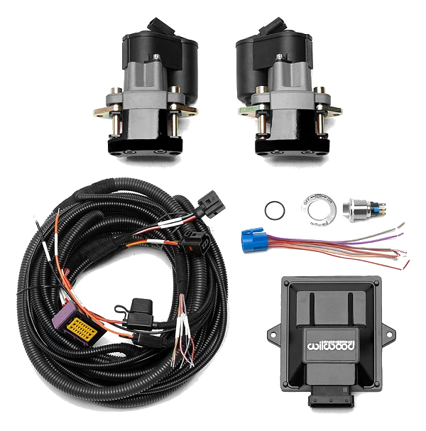 Wilwood 140-15978-RD Elektroniczny zestaw hamulca postojowego tylny czarny