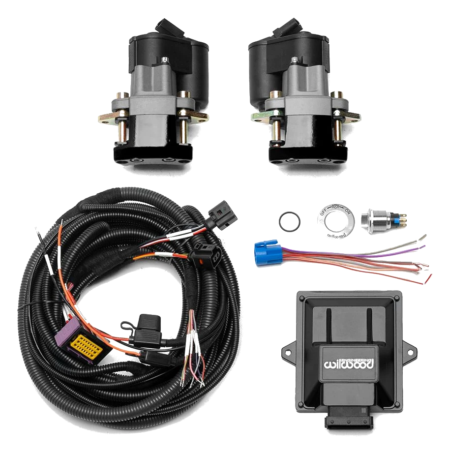 Wilwood 140-15978-RD Elektroniczny zestaw hamulca postojowego tylny czarny