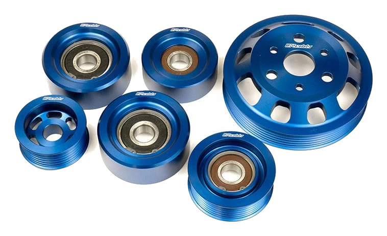Zestaw aluminiowych kół pasowych GReddy Toyota ZN6 & Subaru ZC6