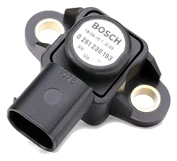 Czujnik ciśnienia doładowania w kolektorze dolotowym MAP sensor BOSCH 0 261 230 193 do Mercedes-Benz C W204 CLS C218 E W211 Smart ForTwo