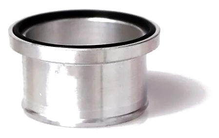 BOV 38mm Weld Flange/Hose Adapter Alloy