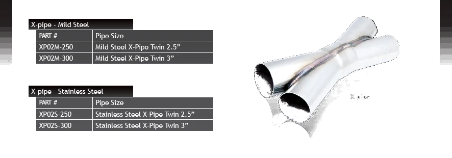 X-Pipe Twin 2.5"
