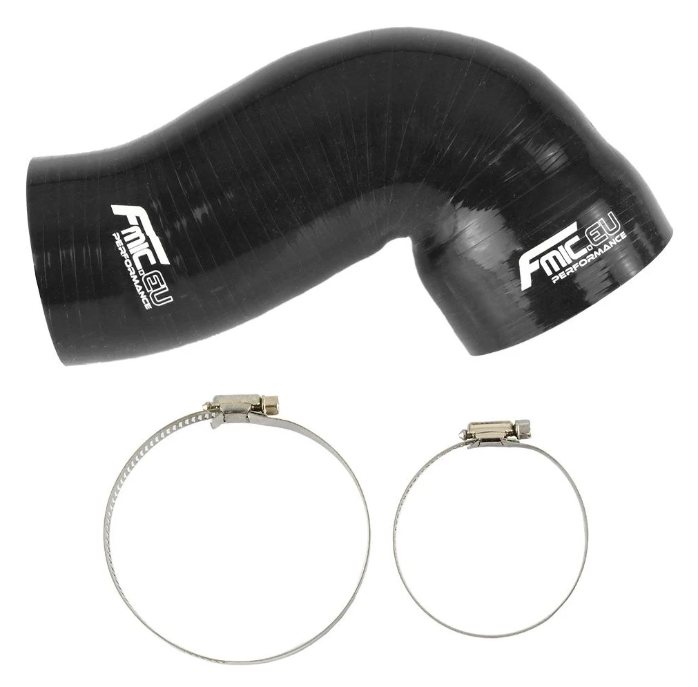 Przewód Silikonowy Dolotu FMIC.EU Mitsubishi Lancer 9 IX 2001-2007 - Czarna