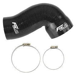 Przewód Silikonowy Dolotu FMIC.EU Mitsubishi Lancer 9 IX 2001-2007 - Czarna