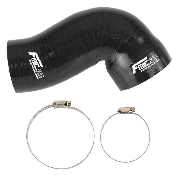 Przewód Silikonowy Dolotu FMIC.EU Mitsubishi Lancer 9 IX 2001-2007 - Czarna