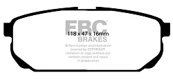 DP1559 Klocki hamulcowe ULTIMAX2 EBC Brakes KIA Sorento