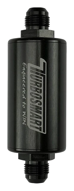 Liniowy filtr paliwa Turbosmart 10AN 10 um czarny