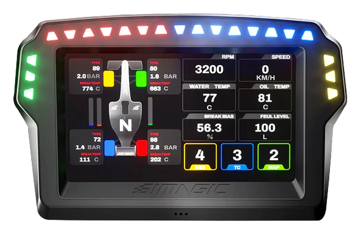 Ekran telemetryczny Simagic MagicDash 4 dotykowy 3.97" Simracing RGB