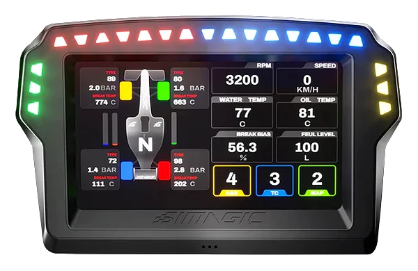 Ekran telemetryczny Simagic MagicDash 4 dotykowy 3.97" Simracing RGB
