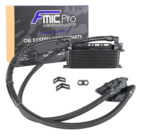 Zestaw chłodnicy oleju silnikowego FMIC.Pro Mini F55 F54 F56 F60 BMW F20 F30 F48 1.2 1.5 2.0 B38A12 B46A20 2014-2024