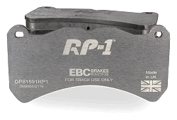 DP81591RP1 Sportowe klocki hamulcowe RP-1 Racing EBC Brakes Alfa Romeo Giulia 952 Lexus Maserati Ghibli M157 GranCabrio GranTurismo Quattroporte M139 Quattroporte M156 Mercedes-Benz CLK C209