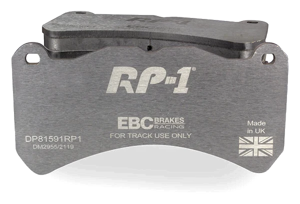 DP81591RP1 Sportowe klocki hamulcowe RP-1 Racing EBC Brakes Alfa Romeo Giulia 952 Lexus Maserati Ghibli M157 GranCabrio GranTurismo Quattroporte M139 Quattroporte M156 Mercedes-Benz CLK C209