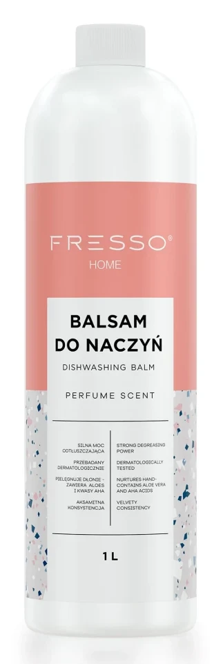 FRESSO HOME Balsam do naczyń usuwa tłuszcz i zabrudzenia 1l 1000ml