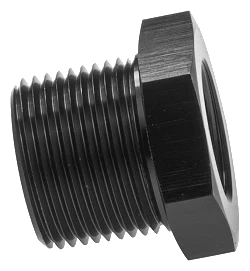 1/2 NPT 3/8 NPT Nypel adapter redukcyjny prosty męsko-żeński Czarny