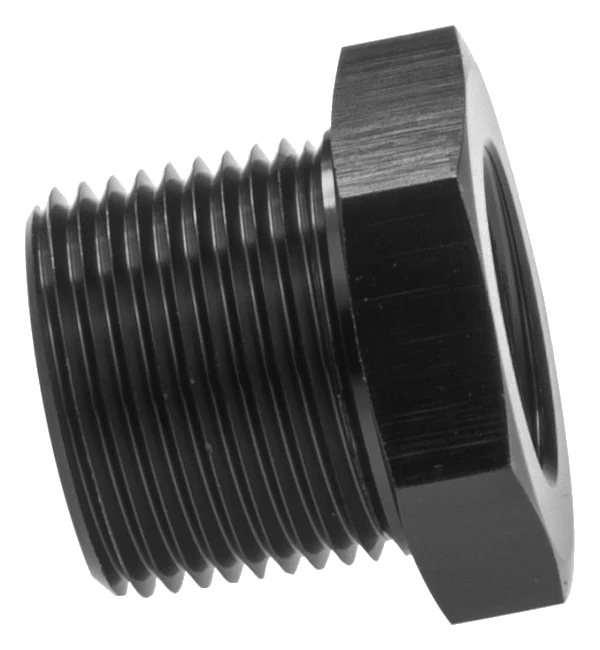 1/4 NPT 1/8 NPT Nypel adapter redukcyjny prosty męsko-żeński Czarny