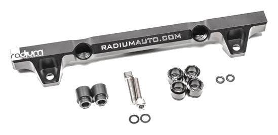Listwa paliwowa konwersja górnego montażu pierwsza Mazda 26B Radium Engineering