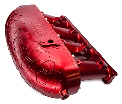 RTMG Performance Aluminiowy Kolektor Dolotowy Billet V2 2.0 TSI TFSI EA888 Gen 4 Czerwony