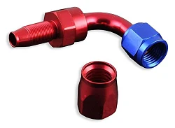 Końcówka 90' AN10 Swivel Czerwony