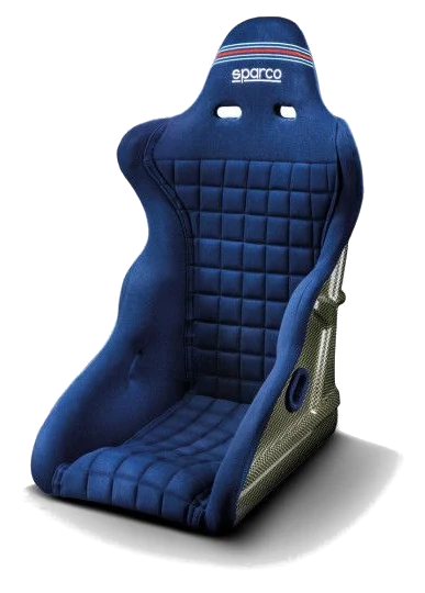 Fotel sportowy Sparco Martini Racing Legend Navy Blue - 008021ZMR.BM