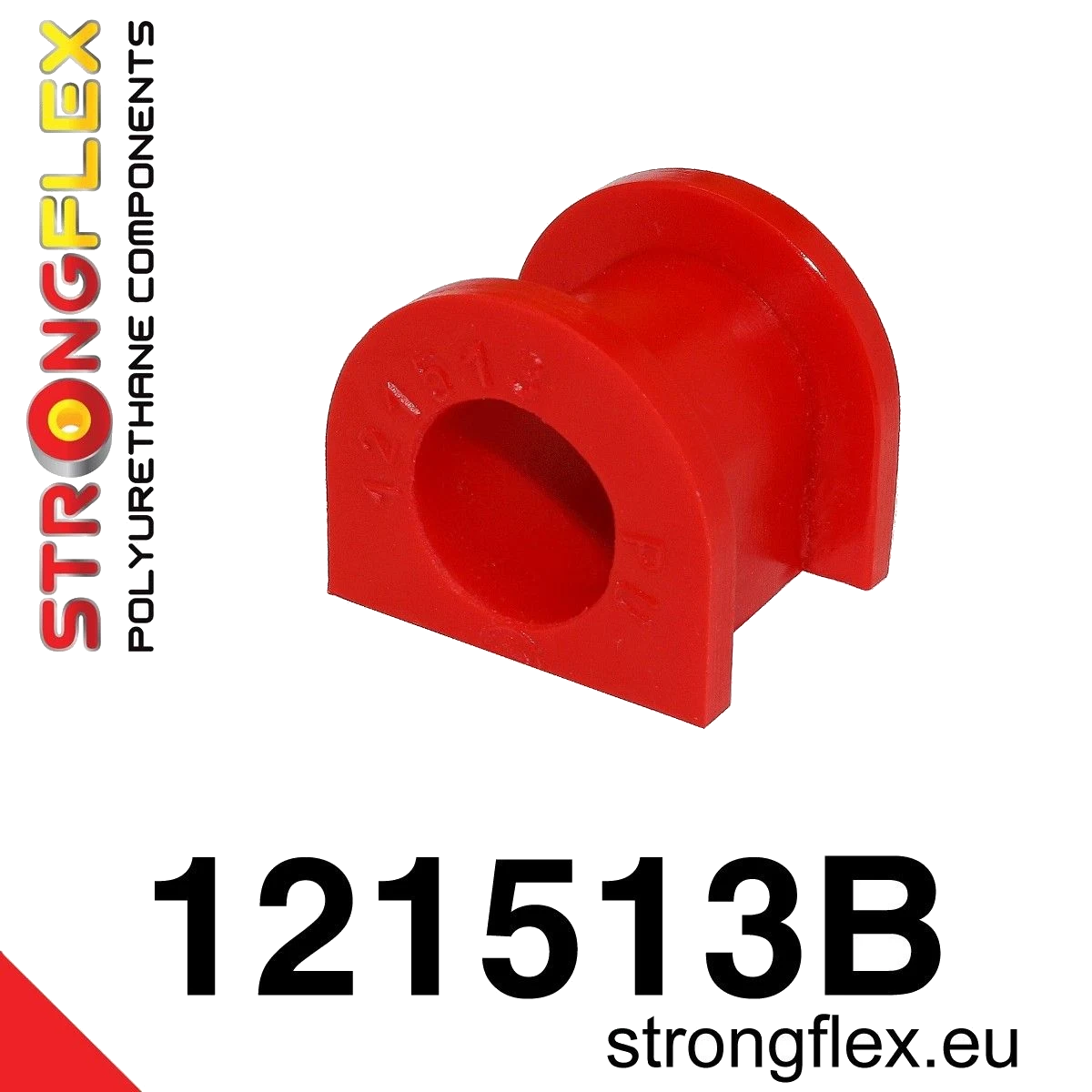 121513B: Tuleja stabilizatora przedniego Mitsubishi Lancer EVO 4/5/6 - 121513B_23mm