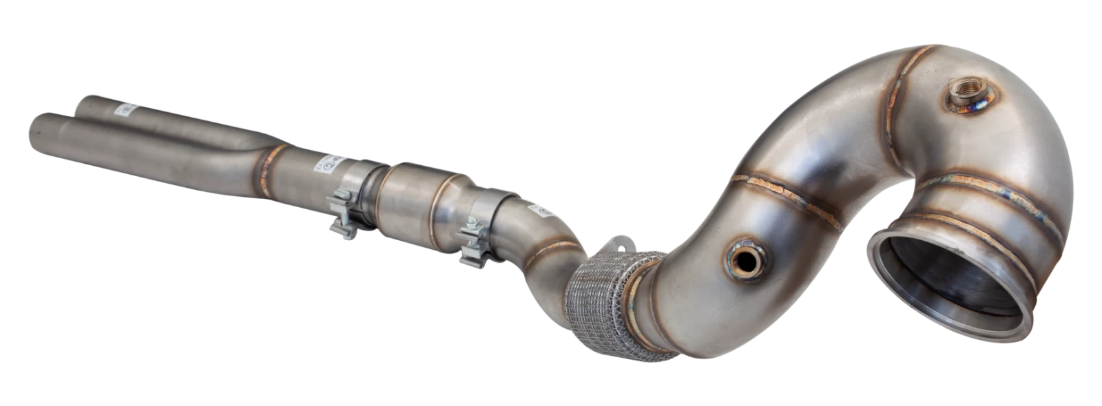 Downpipe z katalizatorem XForce 100CPSI Audi RS3 2017- 8V HATCH
