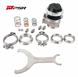 Pulsar PSR New Generation Wastegate 38mm Dual Vband External Wastegate Black