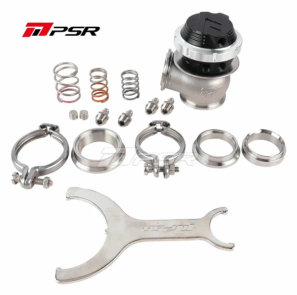 Pulsar PSR New Generation Wastegate 38mm Dual Vband External Wastegate Black